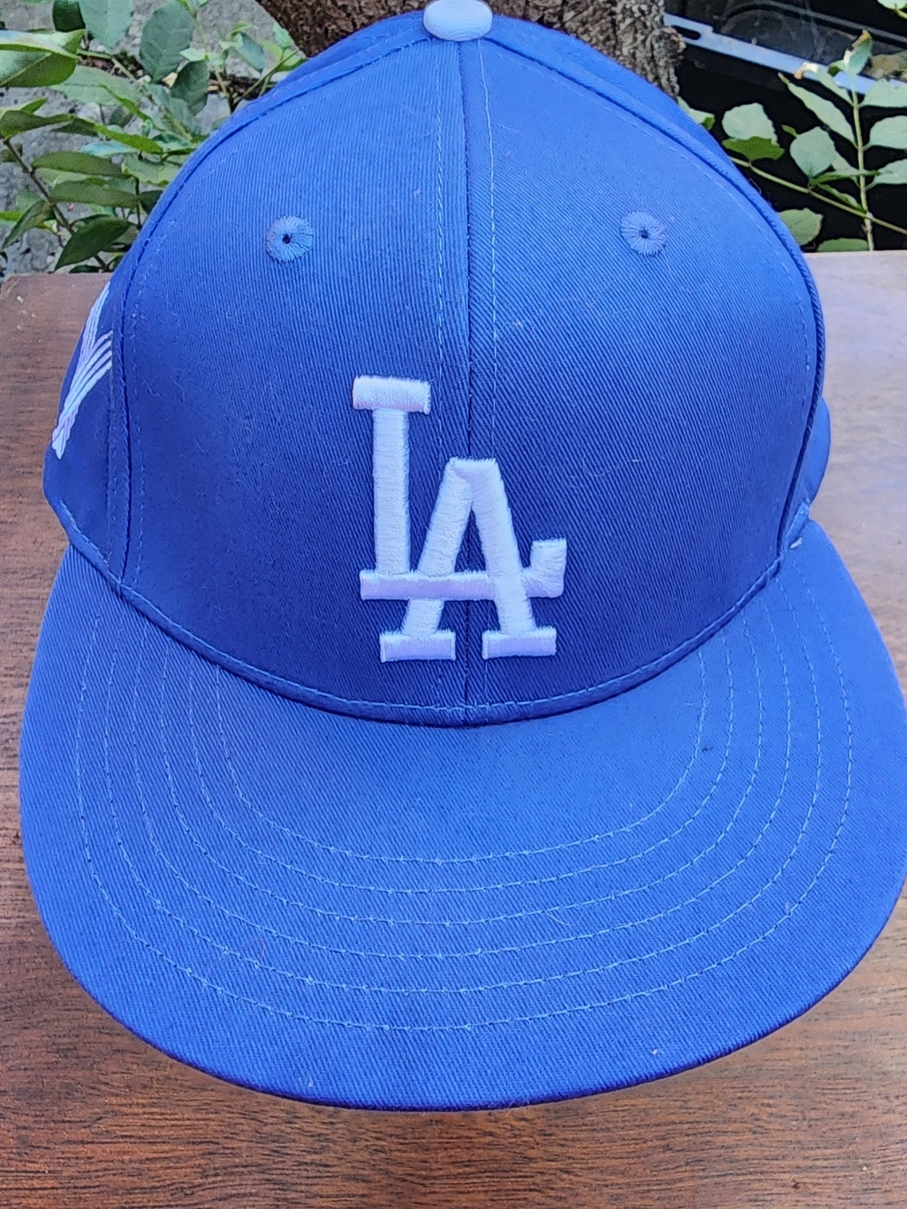 Los Angeles Dodgers MLB Baseball Cap Hat Blue White Flat Brim OC Sports